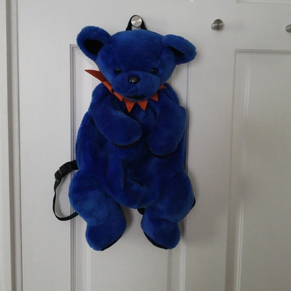 grateful dead plush bear backpack